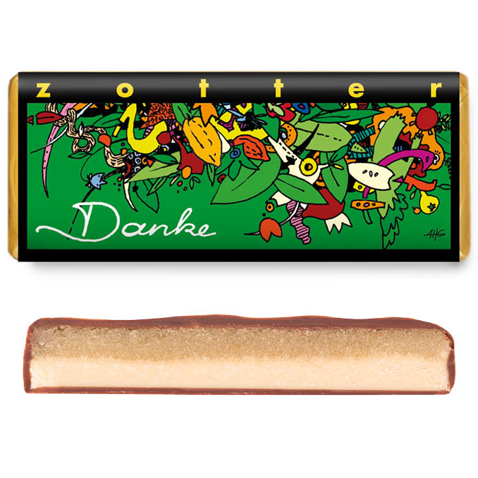 Zotter Bio Danke Schokolade 70g