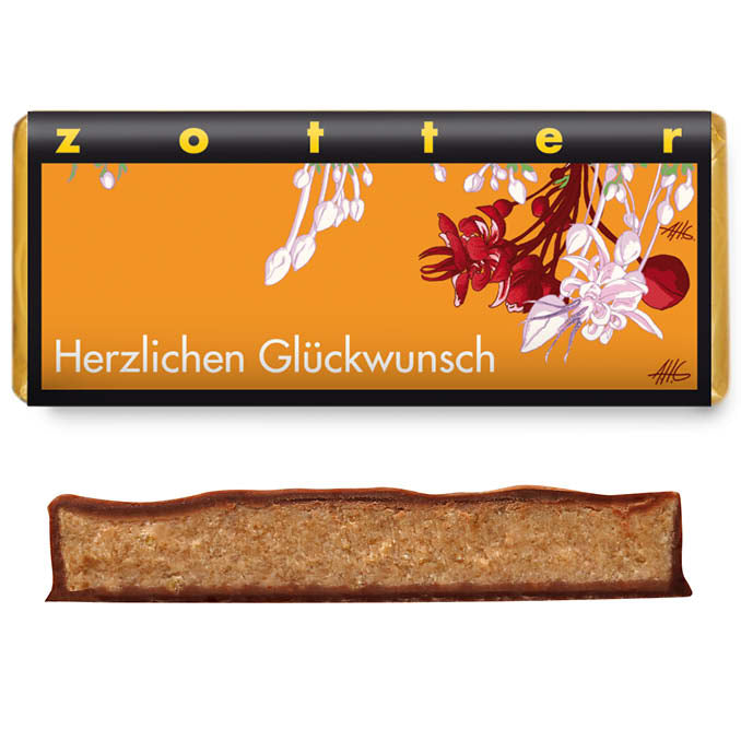 Zotter Bio Herzlichen Glückwunsch 70g