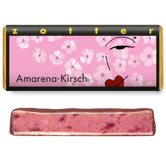 Zotter Bio Amarena-Kirsch Schokolade 70g