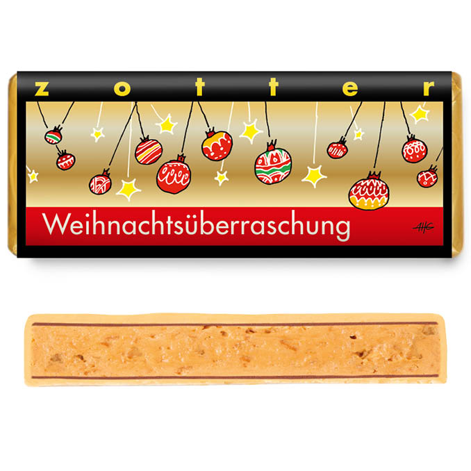 Zotter Bio Weihnachtsüberraschung 70g