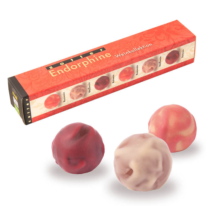 Zotter Bio Pralinen Endorphine Weinkollektion 48g