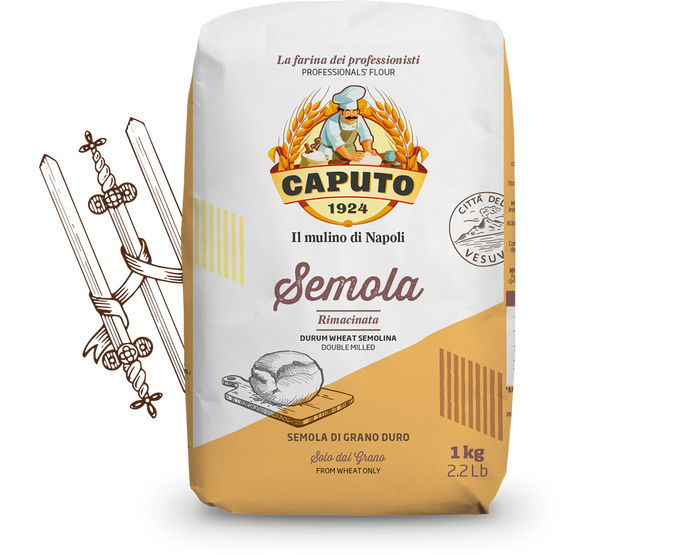 Caputo Semola Durum Hartweizengrieß für Pasta 1000g