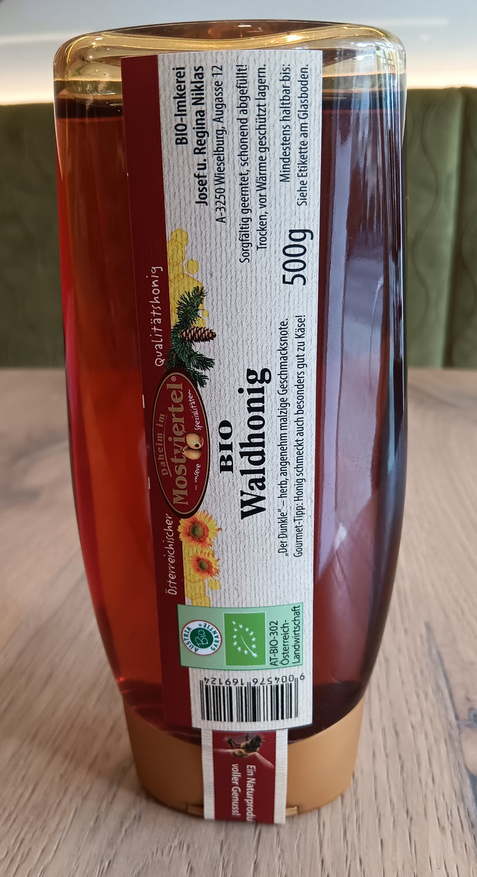 Niklas Bio Waldhonig Quetschflasche 500g