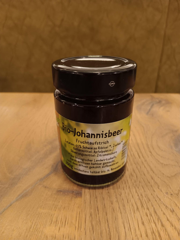 Biohof Schlangenreith Bio Fruchtaufstrich Johannisbeer 200g