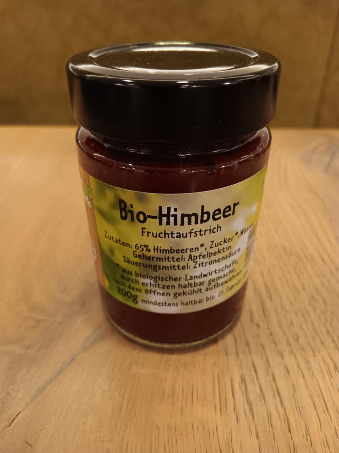 Biohof Schlangenreith Bio Fruchtaufstrich Himbeer 200g