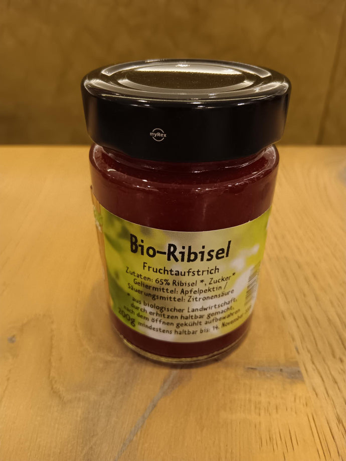 Biohof Schlangenreith Bio Fruchtaufstrich Ribisel 200g