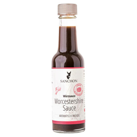 Sanchon BIO Würzsauce Worchestershire aromatisch-pikant 140ml