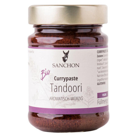 Sanchon BIO Tandoori Currypaste aromatisch-würzig 190g