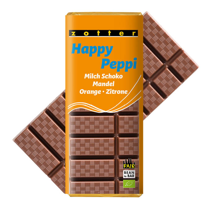 Zotter Bio Happy Peppi Schokolade 5.0 50g