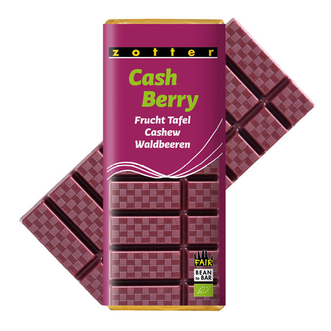Zotter Bio Cash Berry Schokolade 5.0 50g