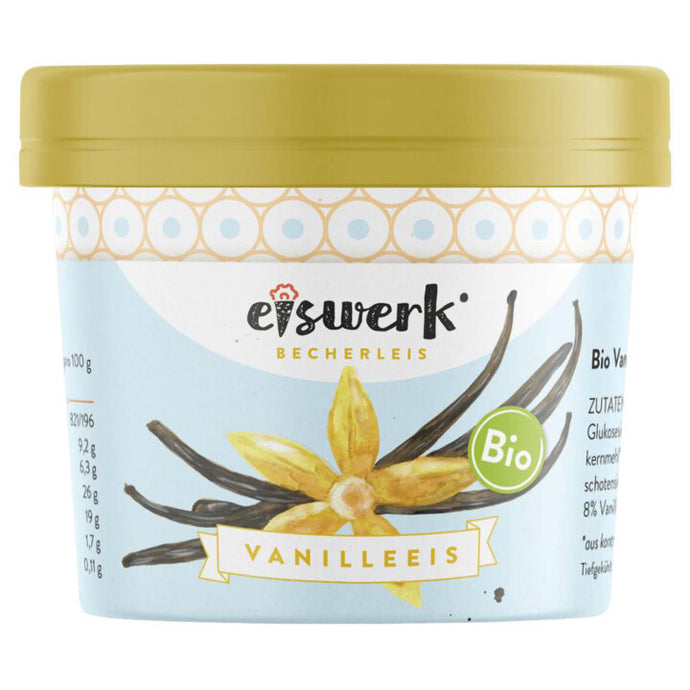 Eiswerk Bio Vanilleeis 130ml