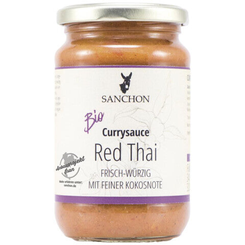 Sanchon BIO Red Thai Currypaste aromatisch-pikant 190g