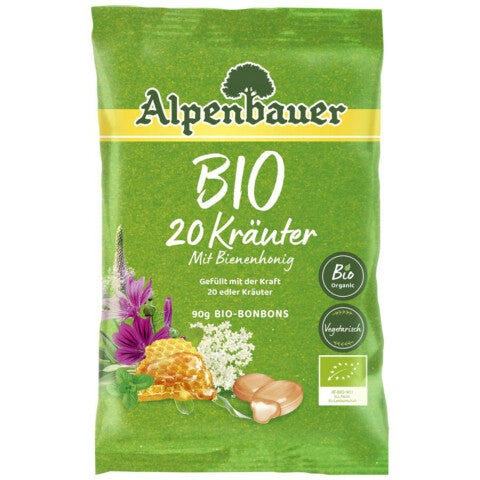 Alpenbauer BIO 20 Kräuter Zuckerl 90 g
