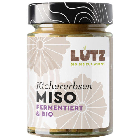 Bio Lutz Bio Kichererbsen Miso Paste fermentiert 190g