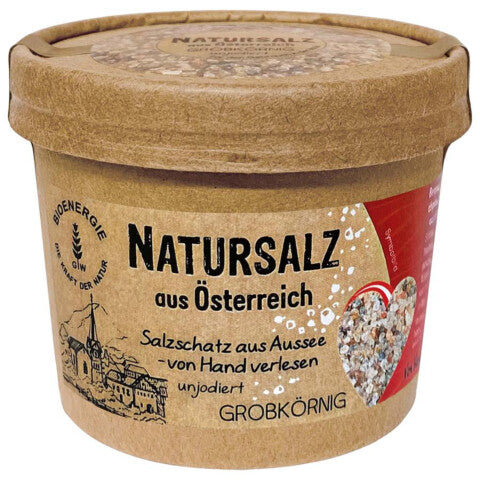 Bio Natursalz aus Österreich grobkörnig für Salzmühlen 150g
