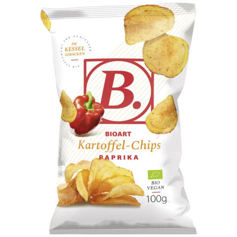BioArt BIO Kartoffel-Chips Paprika schonend hergestellt 100g