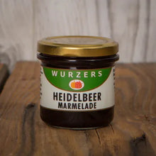 Lade das Bild in den Galerie-Viewer, Wurzers Heidelbeer Marmelade 165g
