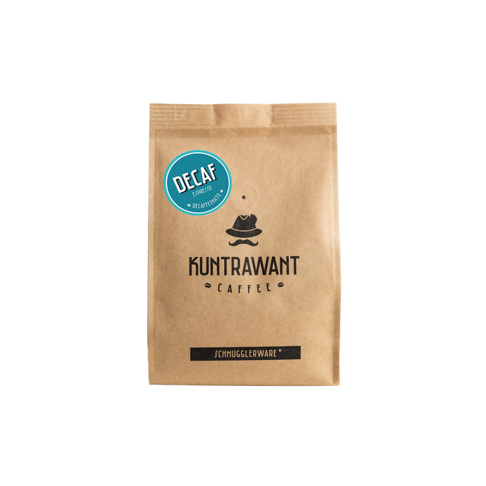 Kuntrawant Decaf Espresso Decaffeinato ganze Bohne 400g