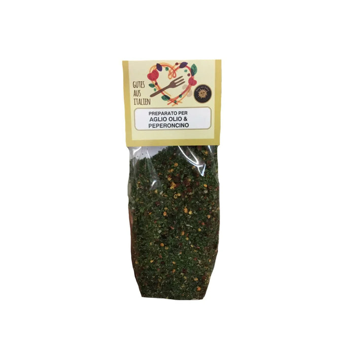 Gutes aus Italien - Gewürzmischung für Spaghetti Aglio Olio & Peperoncino 80g