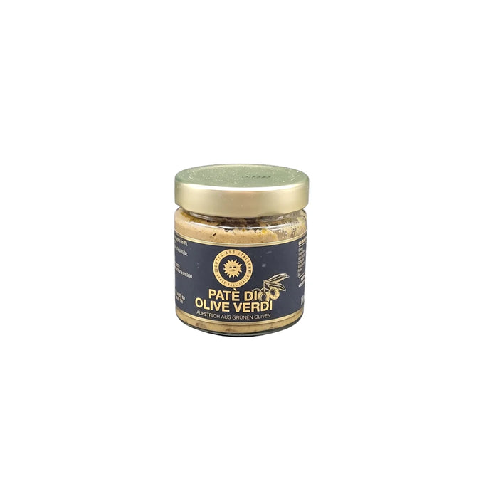 Paté di Olive verde Olivenaufstrich mit grünen Oliven 180g