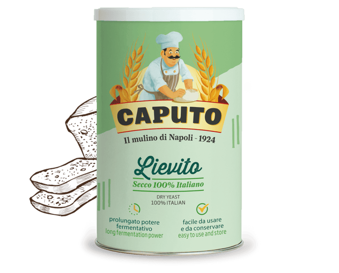 Caputo Lievito secco Trockenhefe mit hoher Aktivität für Pizza, Focaccia oder Süßes 100g