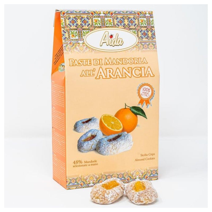 Aida Paste di Mandorla all'arancia Mandelgebäck mit Orangen 200g