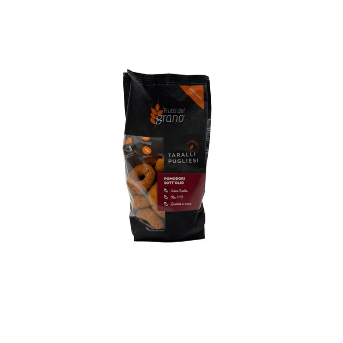 Frutti del grano Taralli pugliesi pomodori sott'olio mit getrockneten Tomaten in Öl 250g