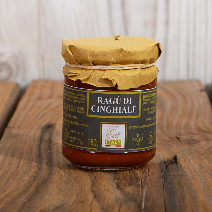 Gutes aus Italien Ragu di Cinghiale